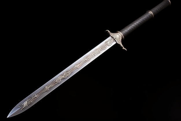 sword of a knight from the Middle Ages