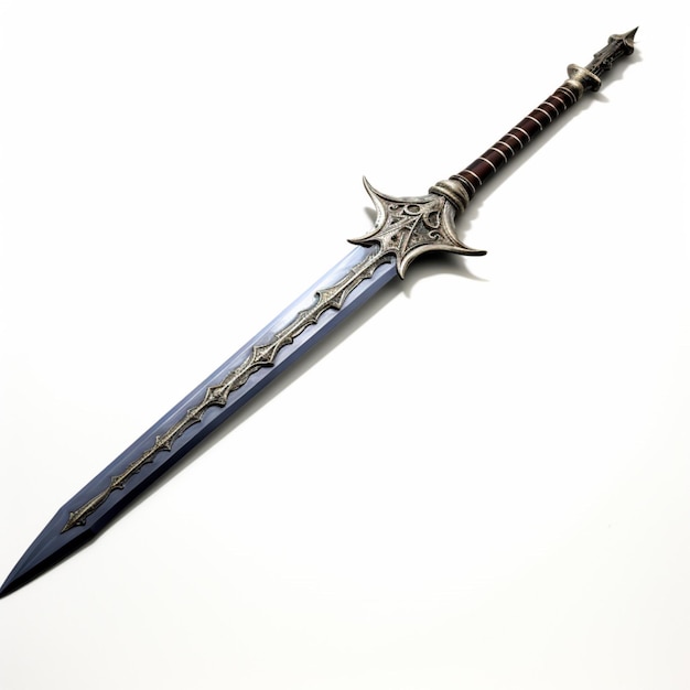 Sword with white background high quality ultra hd