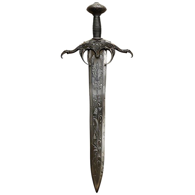 Photo a sword with the word quot o quot on it