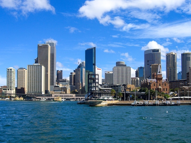 Sydney australia mar 5 2006 view of the central business district cbd in sydney australia