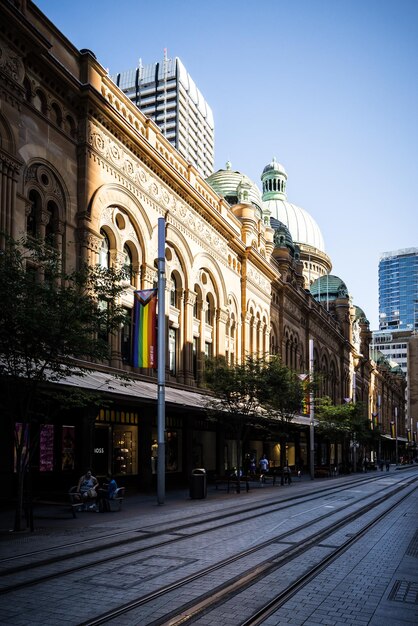 SYDNEY AUSTRALIA MARCH 5 Building detail during Sydney WorldPride in Sydney New South Wales Australia on March 5th 2023