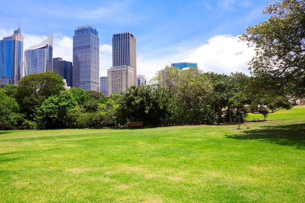 Photo sydney modern city