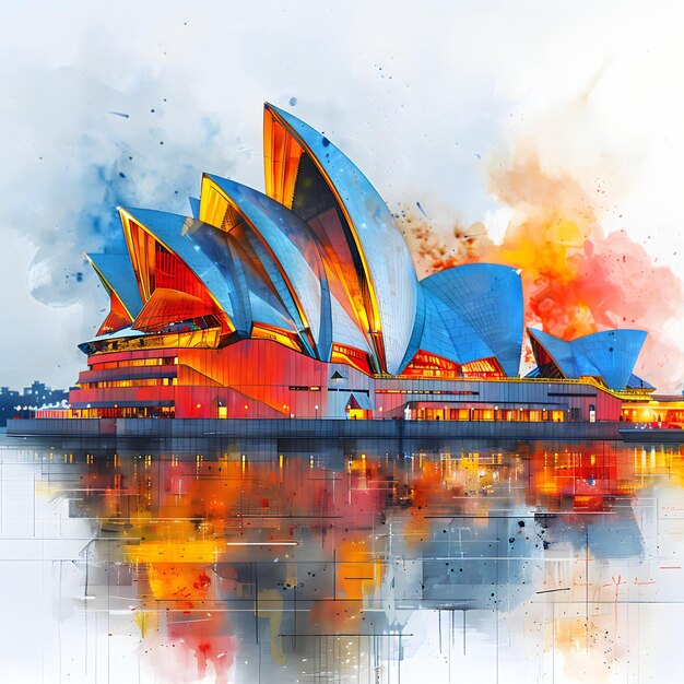 Photo sydney opera house clipart