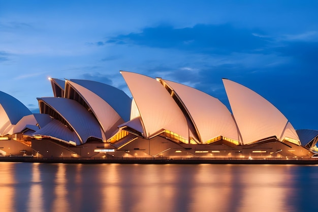 Sydney Opera House gegenereerd door Ai