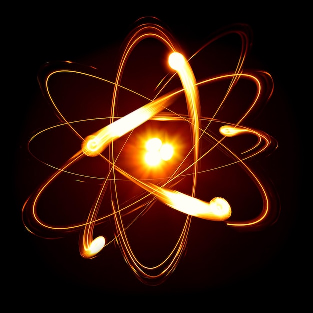 atom symbol wallpaper