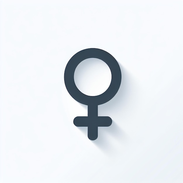 Photo symbol of gender equality and empowerment