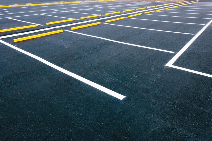 Symbol on parking lot