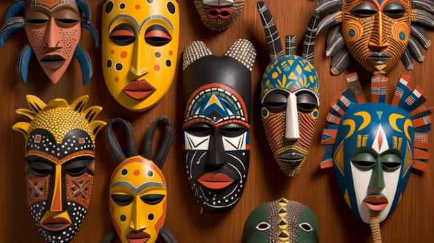 Symbolic meaning of African masks