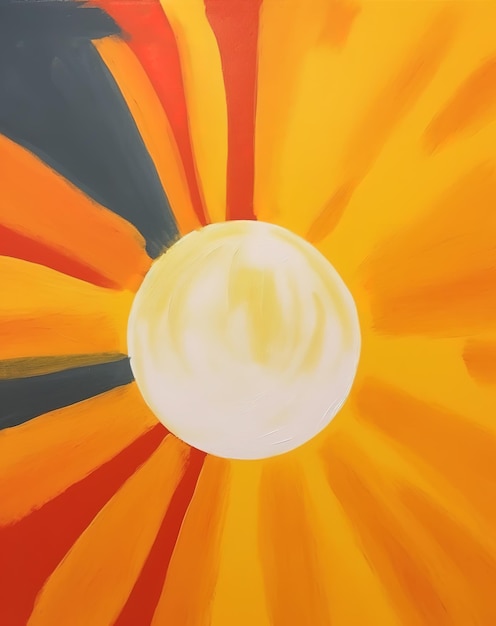 A symbolic sun illustration