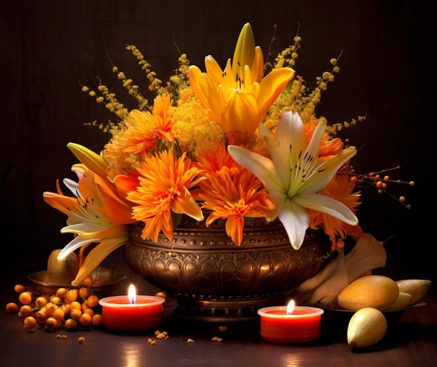 Symbolism of Diwali flowers and plants