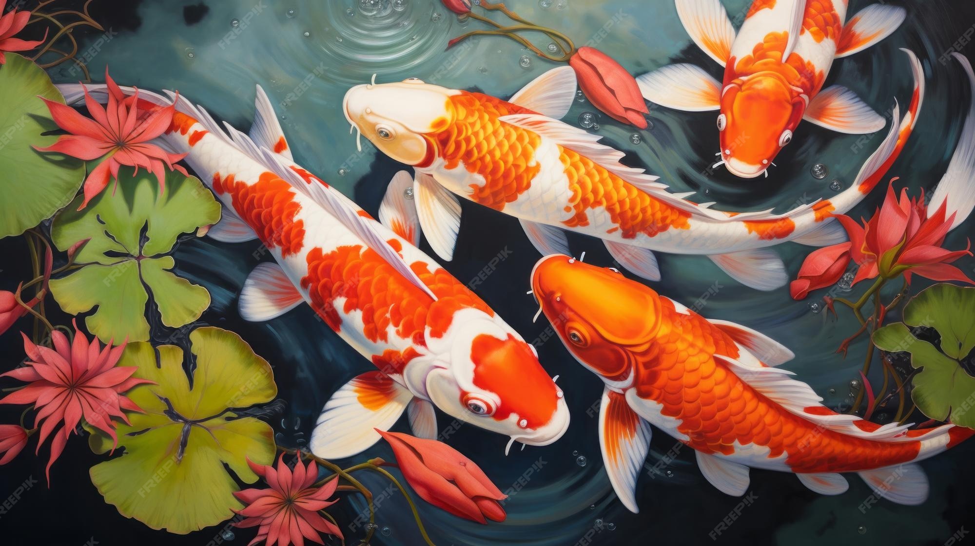 Premium Photo The Symbolism Of Koi Fish In Culture premium-photo-the-symbolism-of-koi-fish-in-culture