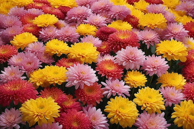 Symfonie van de Chrysanthemum