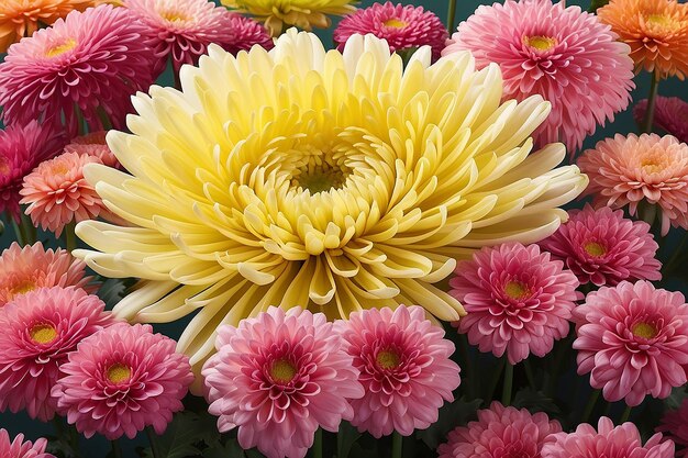 Symfonie van de Chrysanthemum