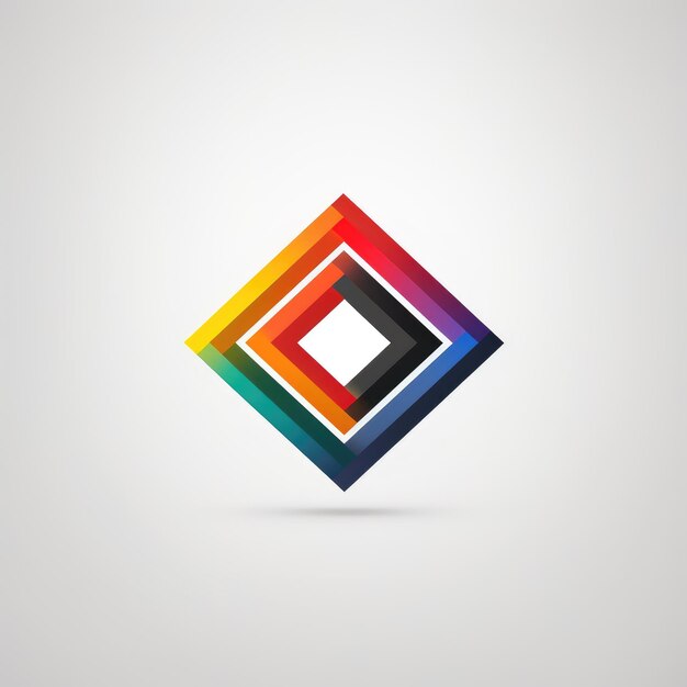 Symmetric Colour Harmony A Captivating Logo Design Inspired by Josef Muller