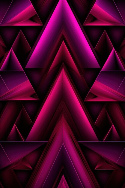 Symmetric magenta triangle background pattern ar 23 v 52 Job ID 05a74ee0fe6b466fbb901999d3dd7e50