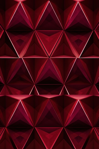 Symmetric maroon triangle background pattern ar 23 v 52 Job ID 54b6cecf0aca45278fd8c45b5588d111