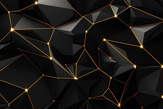 Symmetric polygon abstract background