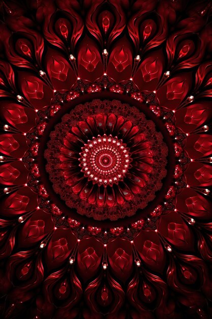 Photo symmetric ruby circle background pattern ar 23 v 52 job id 49a8aace4904410e86647492182f5208