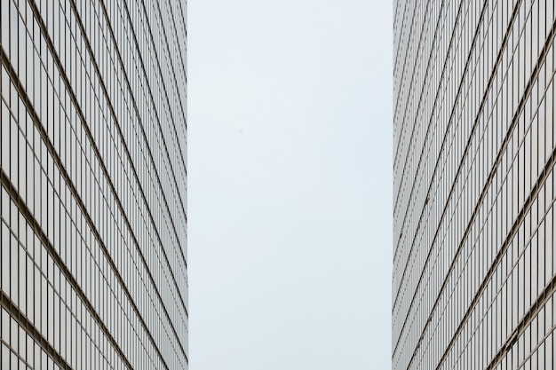 Simmetria dell'edificio a hong kong