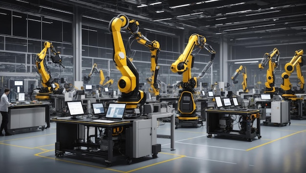 Symphony of automation unveiling the future in industry 40 smart factories
