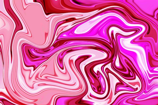 Photo a symphony of colors with liquid abstract pattern plastic pink and black graphics color art form and digital background with liquid flow