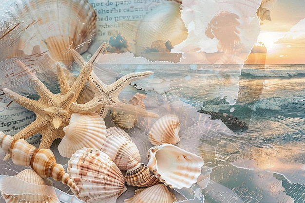 Symphony of Seashells A Coastal Overture Generative AI