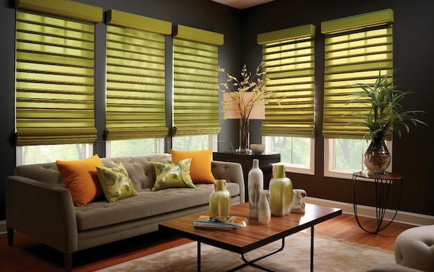 Photo synchronized style blinds