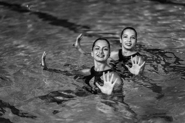 Synchronized Swimming duet