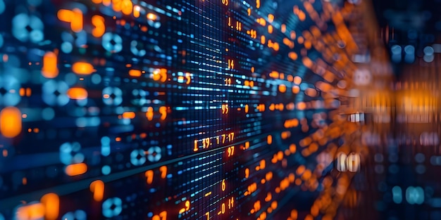 Synergie van Data Science Computer Engineering Programmering en Business Intelligence Concept Data Science Computertechnologie Programmering Business Intelligence Synergie