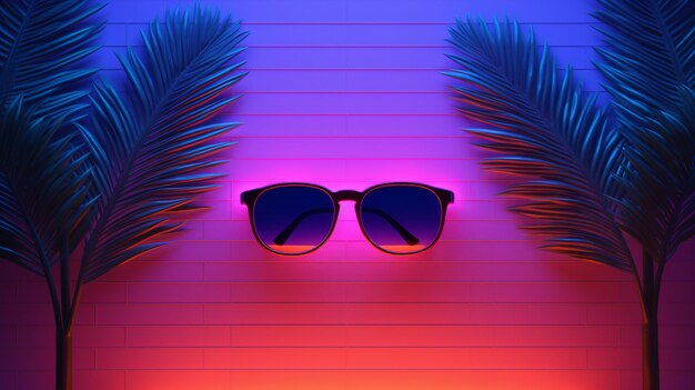 synthwave background