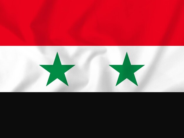シリアの国旗 hd背景