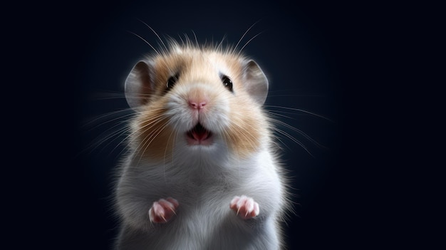 Photo syrian hamster