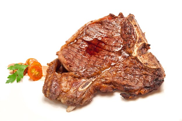 T-bone beef steak