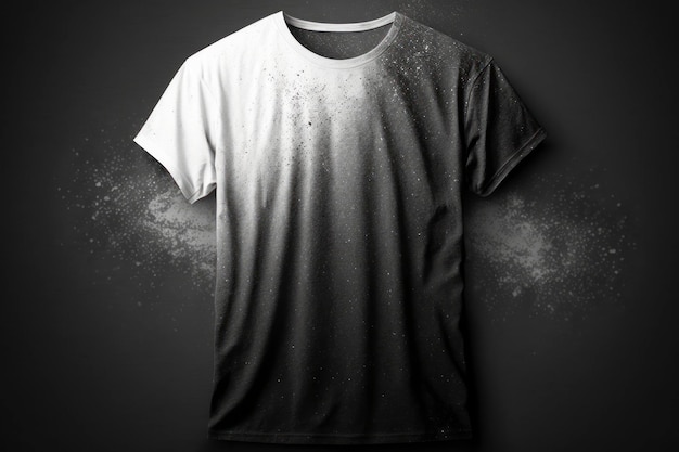 T-shirt achtergrond kopie ruimte mockup