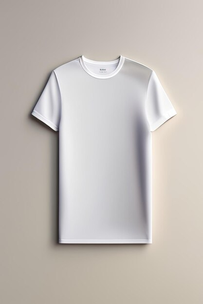 Foto t-shirt copia spazio mock upai generato