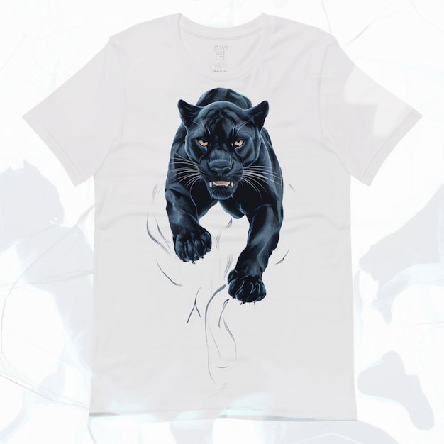 T shirt Design Illustration On White Background