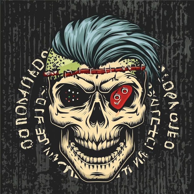 T-shirt design zwart streetwear t-shirt design futuristisch t-shirt ontwerp zwart punk t-shirt designer