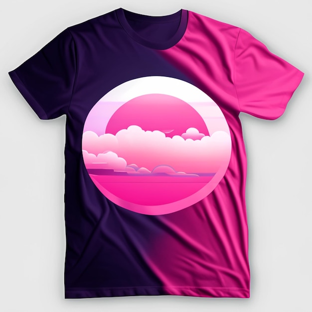 T-shirt mock-up ontwerp