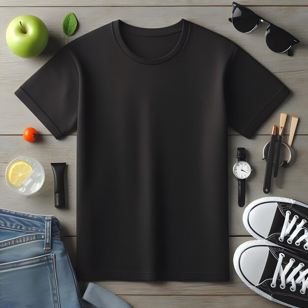 T-shirt mockup afbeeldingen