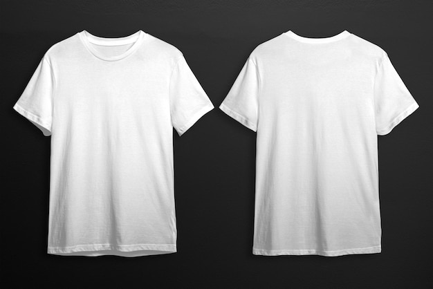 T-shirt mockup png transparante unisex kleding in casual stijl