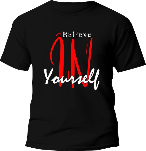 t-shirt typografieontwerp om af te drukken