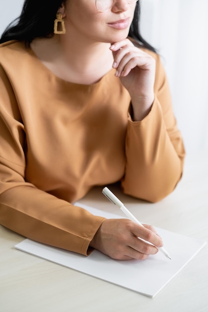 Taakplanning peinzend tijdbeheer voor vrouwen