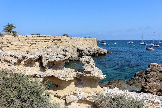 Tabarca-eiland in Costa Blanca Mediterranean - Spanje