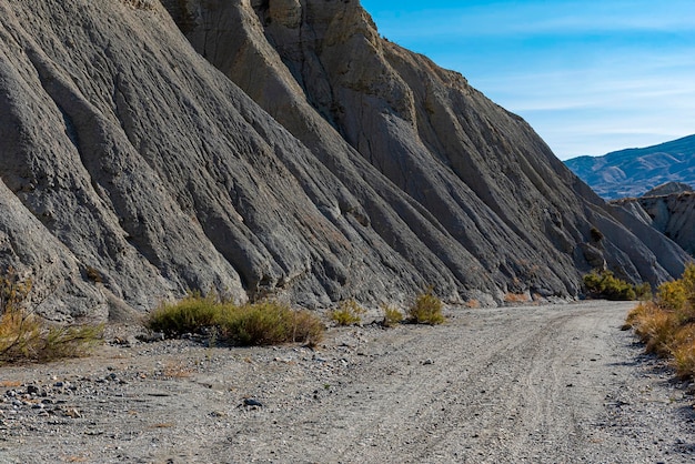 Tabernas-woestijn in Almeria, Spanje