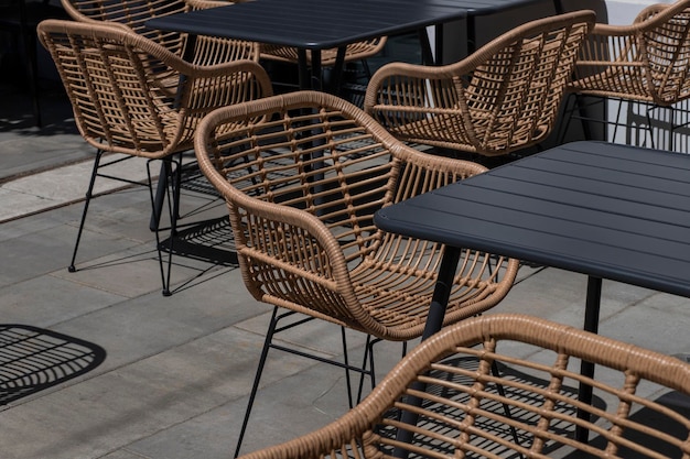 table and chairs in old designe