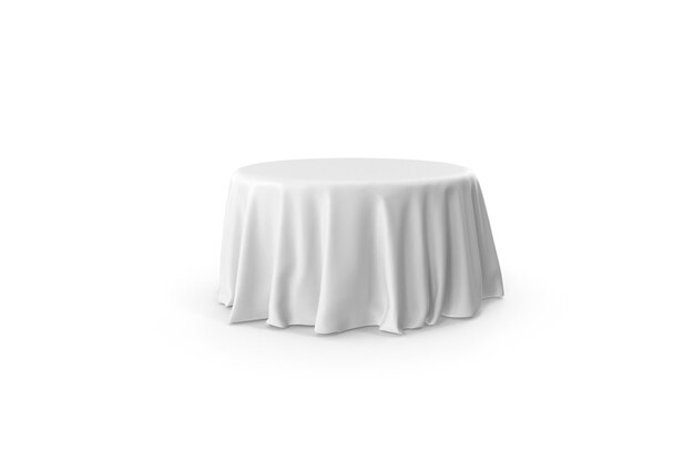 Photo table cloth with chair