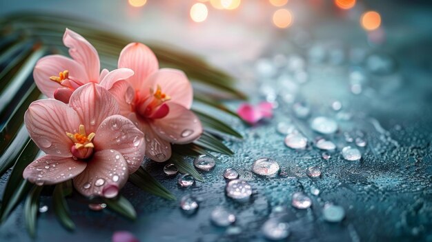 Table Decorated With Candles and Flowers