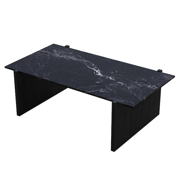 白い背景の 3 D イラストレーション cg レンダリングに分離されたテーブル