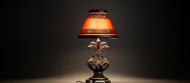 Table lamp for decor