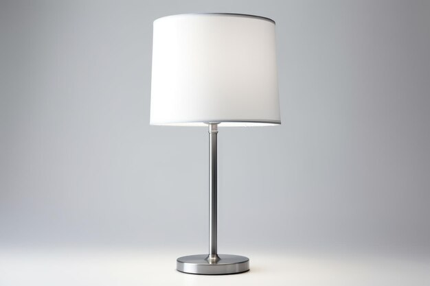 Table lamp isolated on white background